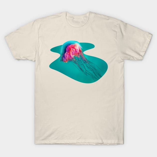 Galactic Jellyfish T-Shirt by Arteria6e9Vena